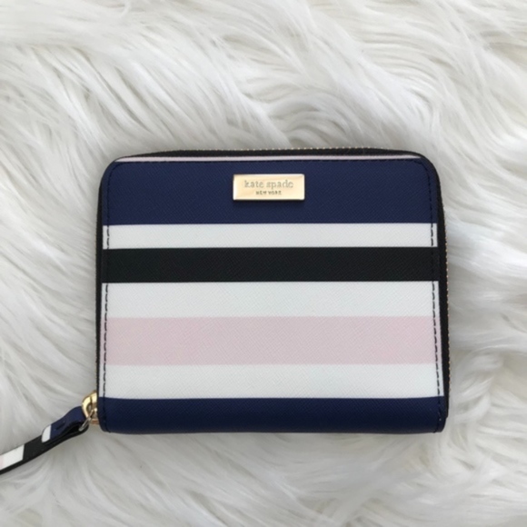 kate spade Handbags - ☀️FLASH SALE☀️ Kate Spade Striped Wallet